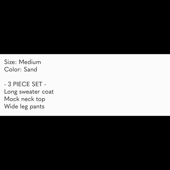 NEW FREE PEOPLE Sand Out of Office 3pc Jacket Set - Picture 7 of 7